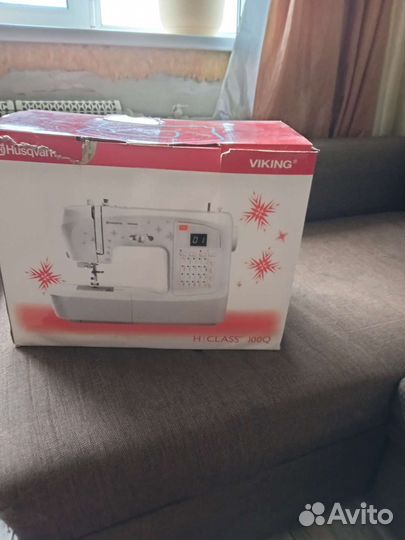 Швейная машина husqvarna viking h-glass 100Q