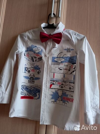 Рубашка для мальчика 122