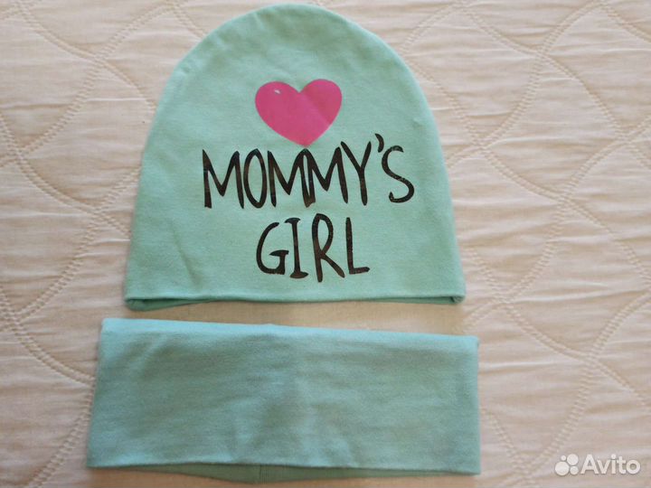 Комплект шапка, хомут