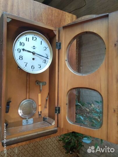Часы Настенные Механические Маятниковые СССР