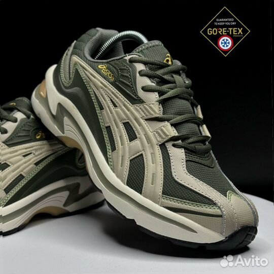 Кроссовки зимние Asics Gel-Preleus khaki and begie