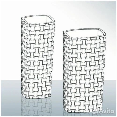 Ваза хрустальная 28 см Нахтман Bossa Nova