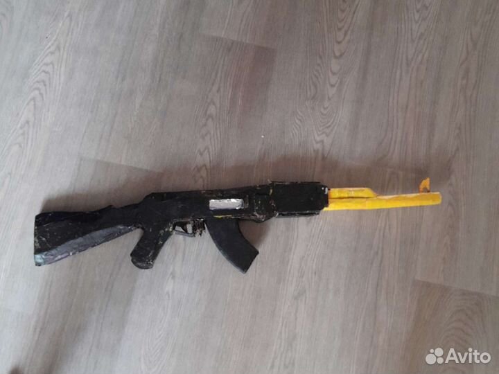 Картонный автомат своими руками ак-74