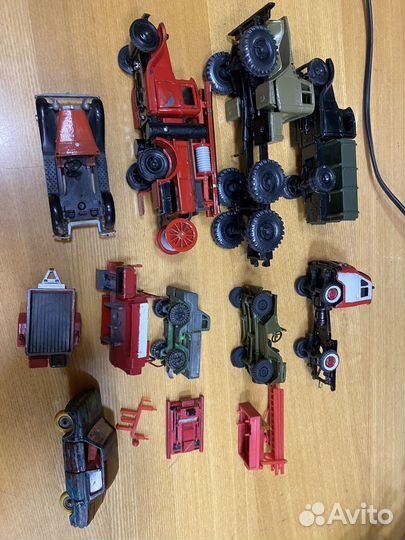 Модели авто 1:43 СССР на запчасти