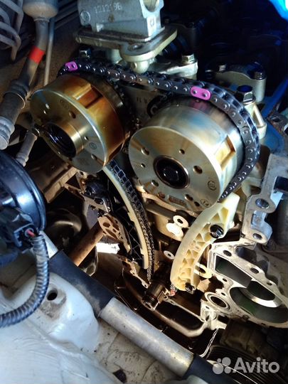 Замена ремней Грм цепей