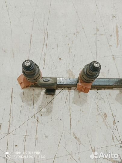 Топливная рампа с форсунками Daewoo Matiz