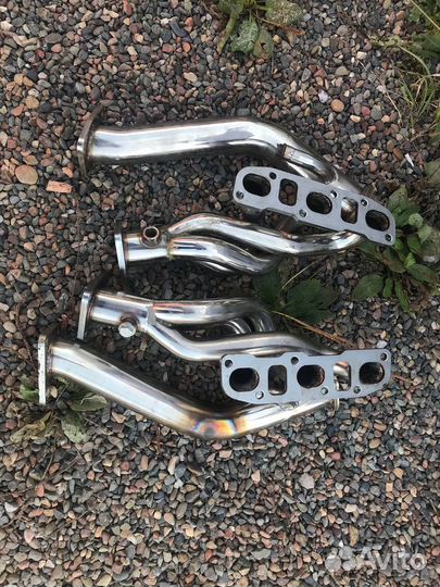 Выпускной коллектор с даунпайпами