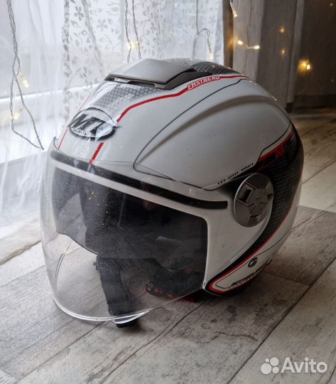 Мотоцикловый открытый шлем MT-Helmets