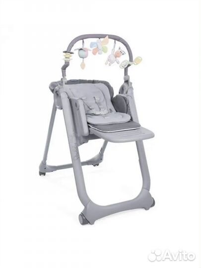 Стульчик для кормления chicco polly magic