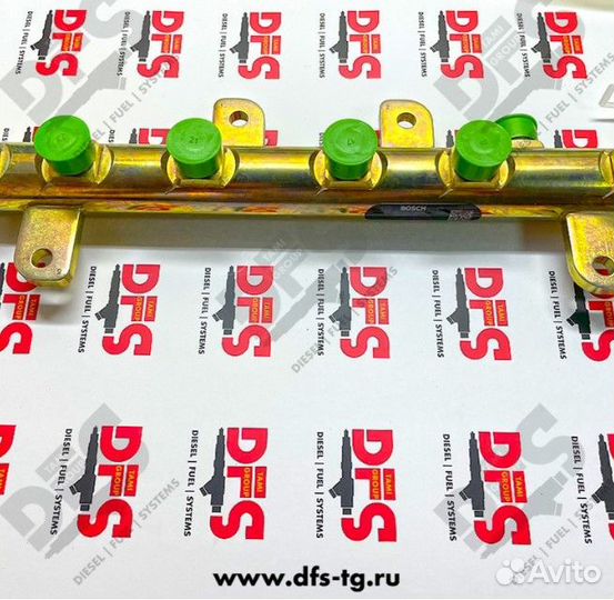 Рампа топливная камаз, паз дв.cummins ISBe