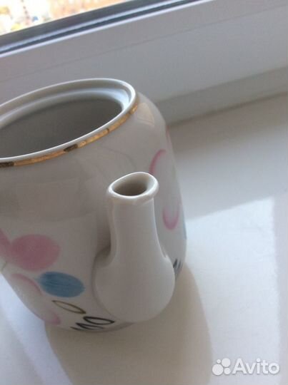 Чайники фарфор 60-е гг