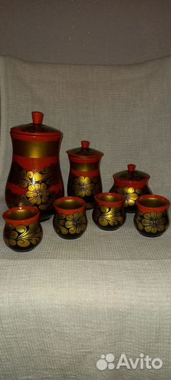 Чайный набор хохлома