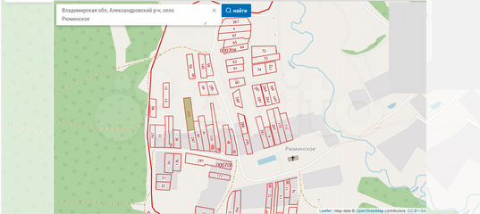 Карта балакирево владимирской области