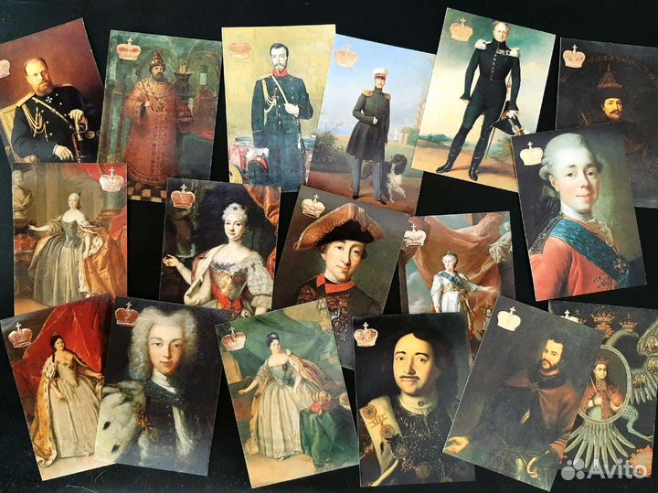 Календарики цари России