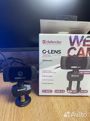 Веб-камера Defender G-Lens 2694 Full HD 1080 объявление продам