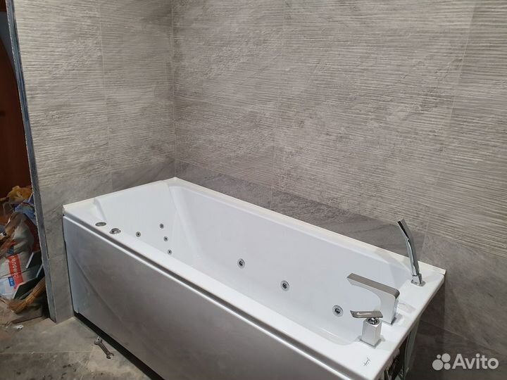 Укладка кафеля / плитки Ремонт санузла в квартире