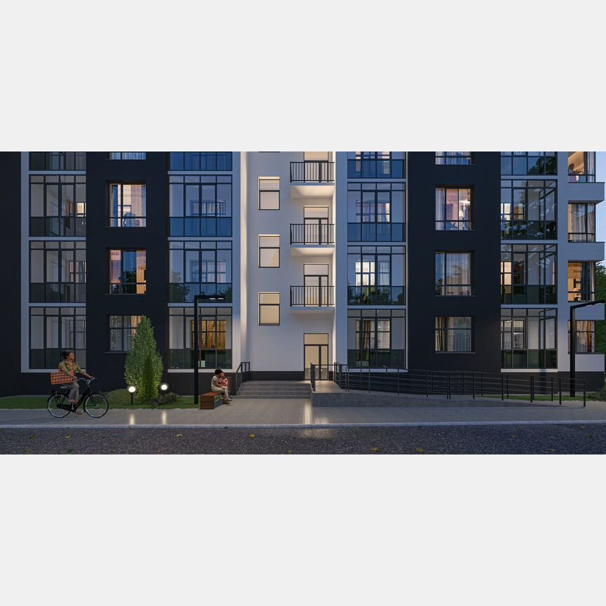 2-к. квартира, 38,1 м², 4/6 эт.