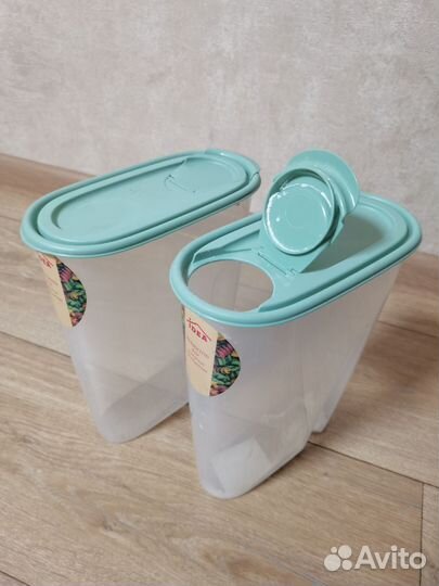 Контейнеры для порошка органайзер 2 штуки