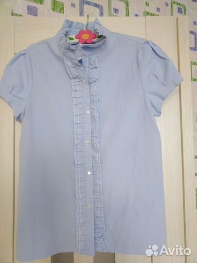 Блузка школьная 152