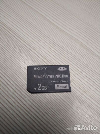 Флешка Sony Memory Stick PRO DUO 2 GB оригинал