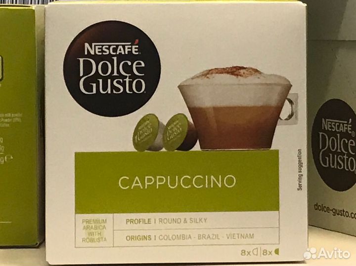 Кофе в капсулах nescafe dolce gusto
