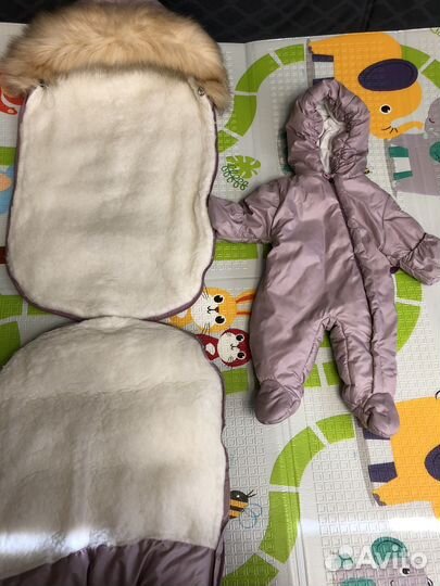 Конверт на выписку зимний