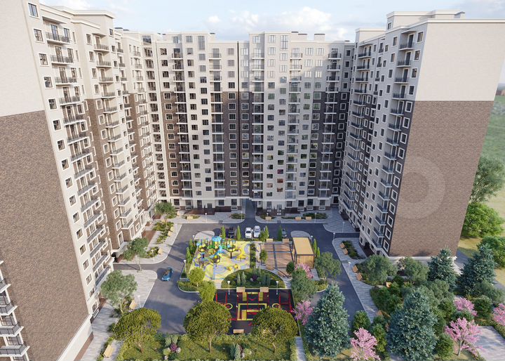 2-к. квартира, 75 м², 13/16 эт.