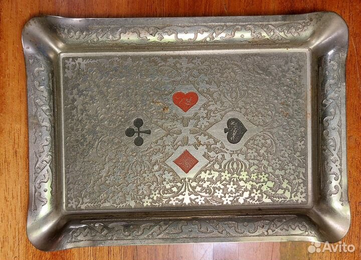 Пепельница стальная. Эмаль