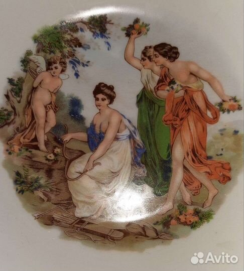 Сервиз столовой посуды, фарфор, гдр (