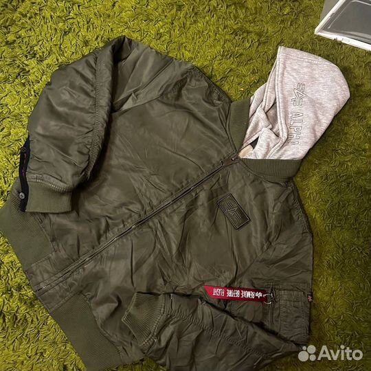 Бомбер alpha industries cwu 45