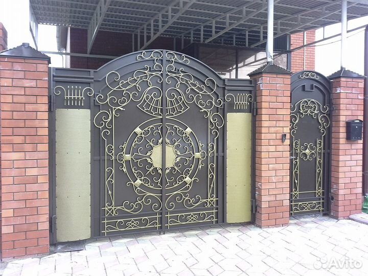 Кованые калитки от производителя