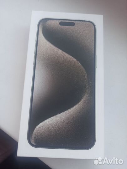 iPhone 15 pro max 256gb natural titanium dual sim