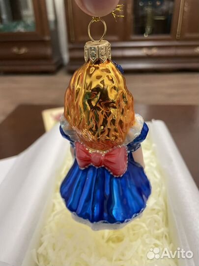 Ариель елочная игрушка Алиса в подарочной коробке