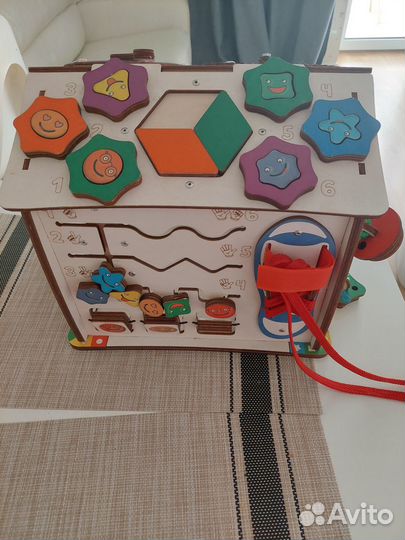 Домик сортер evo toys