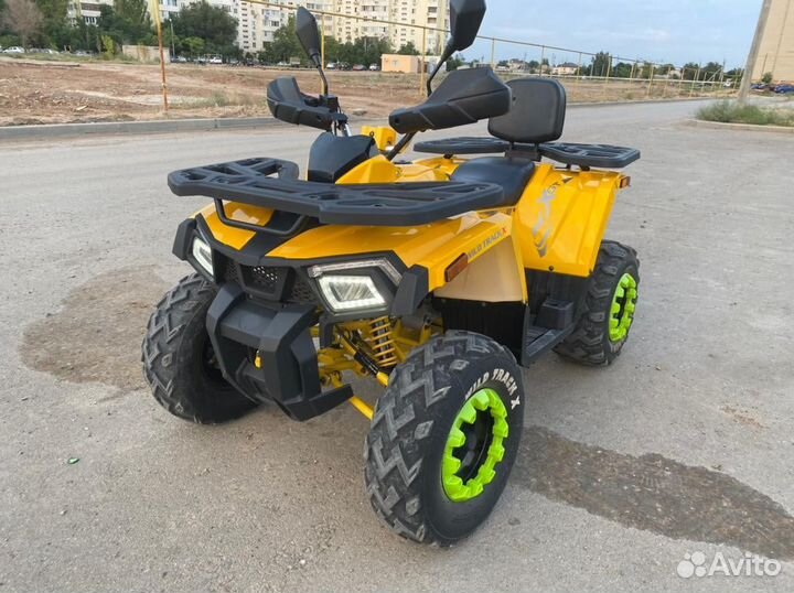 Квадроцикл motoland 200 wild track X витринный