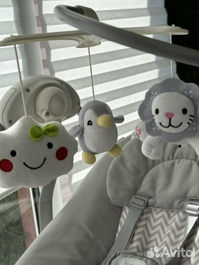 Электрокачель + шезлонг 2в1 nuovita Migliore