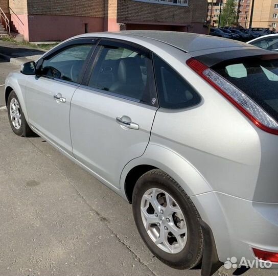 Хром молдинги на стекла дверей Ford Focus 2