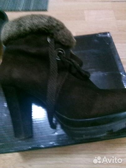 Ботильоны зимние