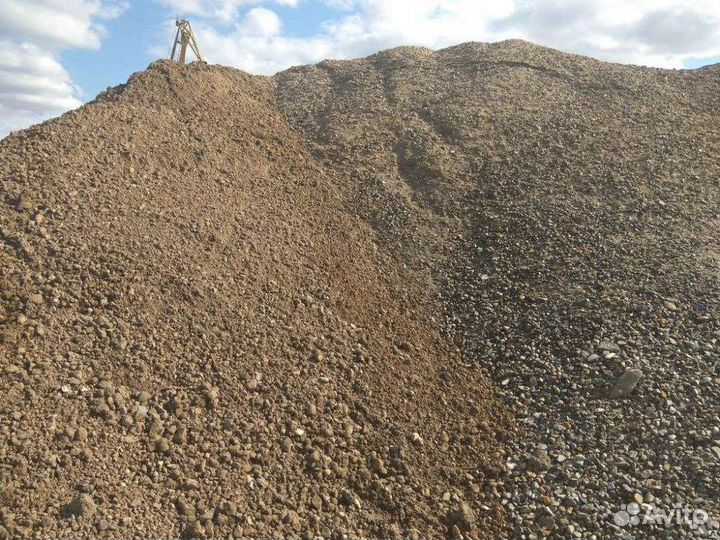 Пгс,щебень,суглинок