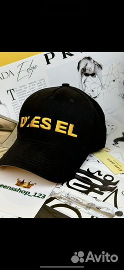 Кепка бейсболка diesel новая коллекция