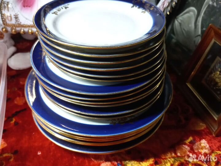 Сервиз, набор, комплект СССР. Тарелки