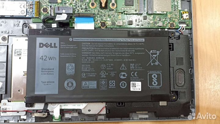 Аккамулятор ноутбука Dell (wdxor wdx0r)