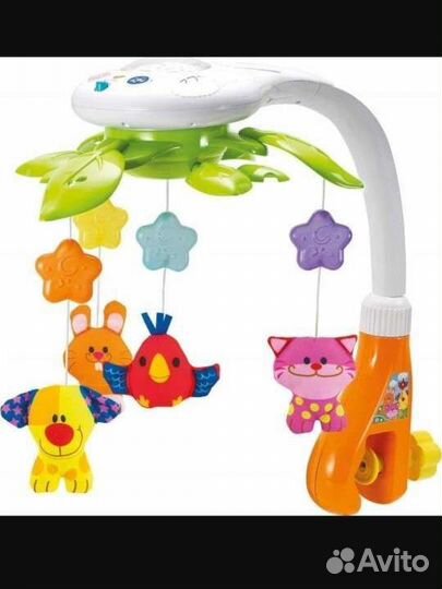 Мобиль в кроватку с проектором