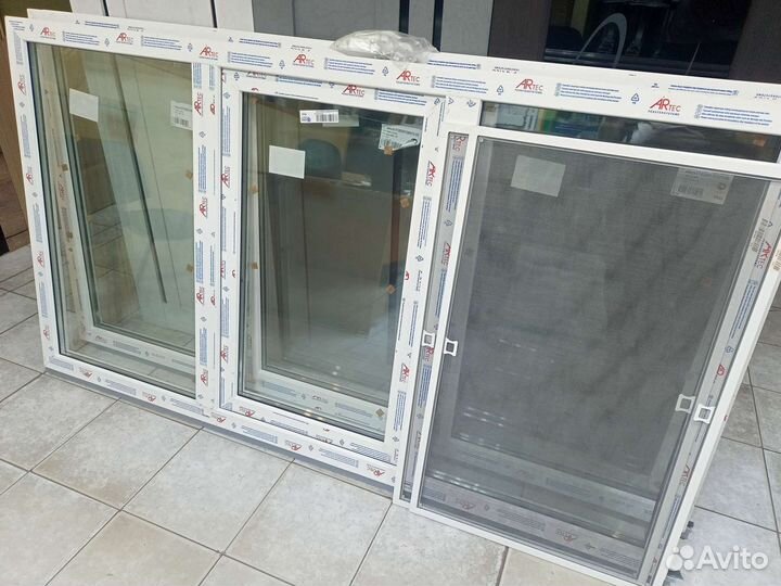 Окно пвх 1980*1050 мм и 1910*1050 мм