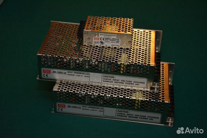 Импульсные блоки питания MeanWell