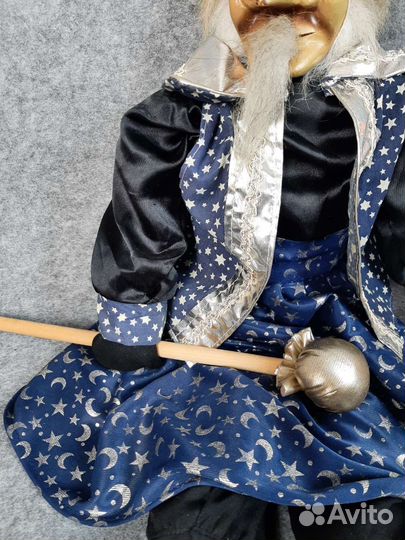 Кукла фарфоровая звездочет ведьмак