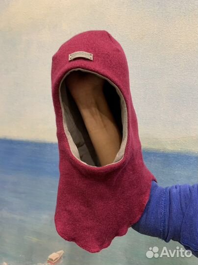 Шапка шлем, тёплая 6 -8 лет