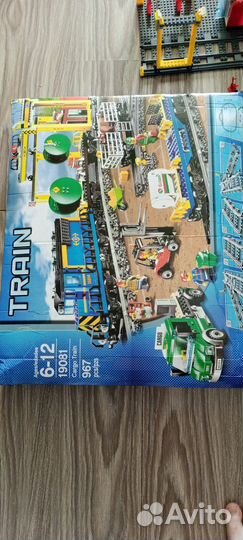 Лего поезд, Конструктор Train Грузовой поезд 19081