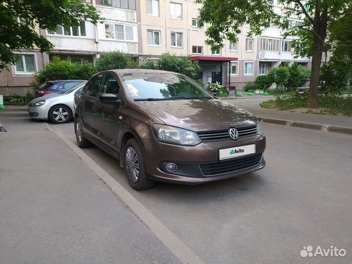 Volkswagen Polo 1.6 AT, 2014, 204 000 км