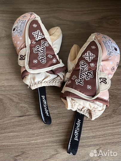 Варежки перчатки детские краги рукавички